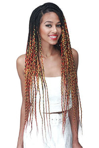 Bobbi Boss Frontal Lace Wigs Bobbi Boss Synthetic Hair Lace Front Wig - MLF623 KNOTLESS BOX BRAID 30