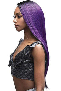 Bobbi Boss Human Hair Blend Lace Wigs Bobbi Boss Human Hair Blend 13X4 Swiss Lace Front Wig - MBLF180 DAYANA