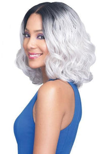 Bobbi Boss Human Hair Blend Lace Wigs Bobbi Boss Human Hair Blend Lace Front Wig - MBLF160 LACINA