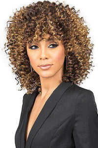 Bobbi Boss Miss Origin Designer Mix Human Hair Blend Short Weave - DEEP WAVE 3PC + Free Closure - SoGoodBB.com