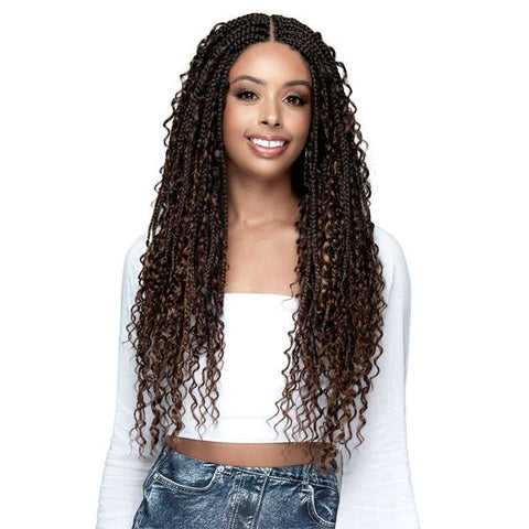 Bobbi Boss Synthetic Hair Lace Front Wig - MLF624 BOX BOHO BRAID 30 - SoGoodBB.com