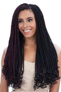 Freetress Equal Synthetic Braid - 3X CUBAN TWIST 24" - SoGoodBB.com