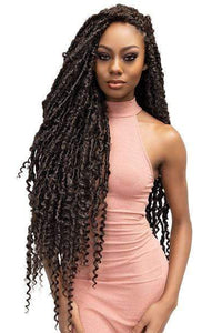 Janet Collection Nala tress Premium Synthetic Hair Crochet Braid - MAVERICK LOCS 18" & 24" - Clearance - SoGoodBB.com