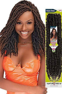 Janet Collection Nala Tress Synthetic Braid - FLUFFY SPRING TWIST 18" - Clearance - SoGoodBB.com