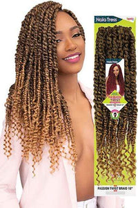 Janet Collection Nala Tress Synthetic Braid - PASSION TWIST BRAID 18" - Clearance - SoGoodBB.com
