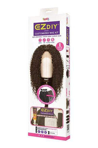 Janet Customized 4x4 Temple Lace Closure & 3 Pcs Bundle Hair Wig Kit - EZ DIY BOHEMIAN - Clearance - SoGoodBB.com