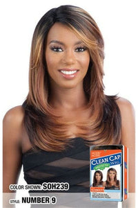 Model Model Clean Cap Wig Synthetic Wigs - Number 9 - Clearance - SoGoodBB.com