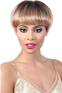 Motown Tress 100% Remy Human Hair Wig - HR AMBER - SoGoodBB.com