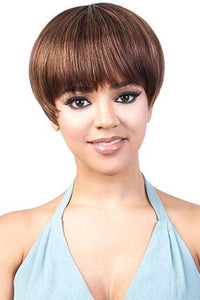 Motown Tress Go Girl Human Hair Full Wig - GGH DAVY - Clearance - SoGoodBB.com