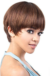 Motown Tress Go Girl Human Hair Full Wig - GGH DAVY - Clearance - SoGoodBB.com