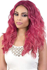 Motown Tress Let's Lace Deep Part Synthetic Swiss Lace Front Wig - LDP NEON3 - Clearance - SoGoodBB.com