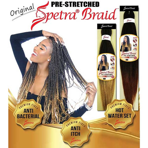Oh Yes Hair Spetra Pre-Stretched Synthetic Braid - 6X EZ BRAID 26" - SoGoodBB.com