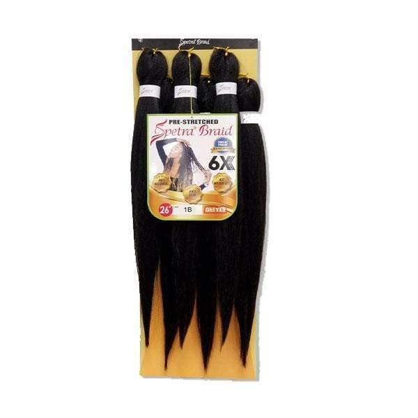 Oh Yes Hair Spetra Pre-Stretched Synthetic Braid - 6X EZ BRAID 26" - SoGoodBB.com