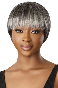 Outre 100% Human Hair Fab & Fly Gray Glamour Full Cap Wig - HH ZAIDA - SoGoodBB.com