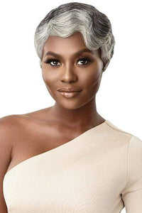 Outre 100% Human Hair Fab & Fly Gray Glamour Wig - MARINETTE - SoGoodBB.com