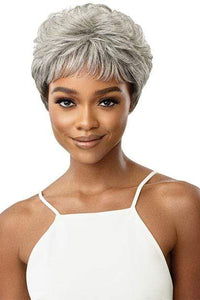 Outre 100% Human Hair Fab & Fly Gray Glamour Wig - THEODORA - SoGoodBB.com