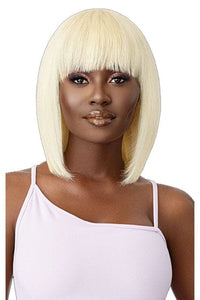 Outre 100% Human Hair MyTresses Purple Label Color More Full Wig - BLONDE BOB 12" - SoGoodBB.com