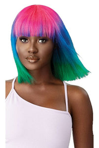 Outre 100% Human Hair MyTresses Purple Label Color More Full Wig - BLONDE BOB 12" - SoGoodBB.com