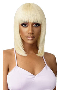 Outre 100% Human Hair MyTresses Purple Label Color More Full Wig - BLONDE BOB 14" - SoGoodBB.com