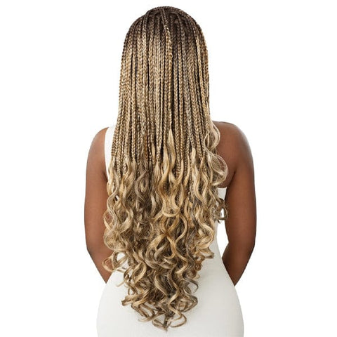 Outre 13x4 HD Pre-Braided Lace Front Wig - FRENCH CURL BOX BRAIDS 32" - SoGoodBB.com