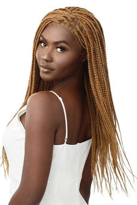 Outre 13x4 HD Pre-Braided Lace Front Wig - KNOTLESS SQUARE PART BRAIDS 26" - SoGoodBB.com