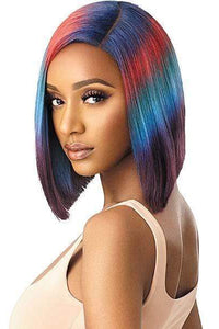 Outre Color Bomb Synthetic Swiss Lace Front Wig - KIELY - Unbeatable - SoGoodBB.com