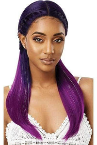 Outre Color Bomb Synthetic Swiss Lace Front Wig - MYSTIQUE - Unbeatable - SoGoodBB.com