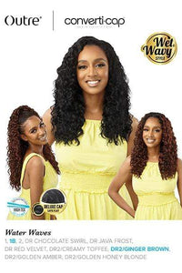 Outre Converti Cap Wet & Wavy Synthetic Hair Wig - WATER WAVES - SoGoodBB.com