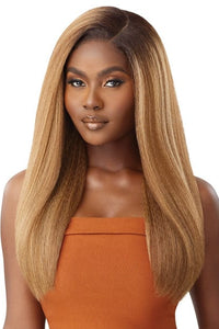 Outre Human Hair Blend 5x5 Lace Closure Wig - HHB KINKY STRAIGHT 24" - SoGoodBB.com