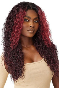 Outre Human Hair Blend 5x5 Lace Closure Wig - HHB MALAYSIAN DEEP 26" - SoGoodBB.com