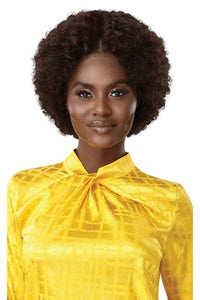 Outre Mytresses Gold Label 100% Human Hair U-Part Cap Wig - NATURAL AFRO - Clearance - SoGoodBB.com