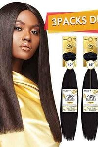 Outre MyTresses Gold Label 100% Human Hair Weave 3 bundles - NATURAL STRAIGHT 10"-22" - SoGoodBB.com
