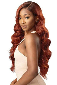Outre Synthetic Melted Hairline HD Lace Front Wig - ARIES - SoGoodBB.com