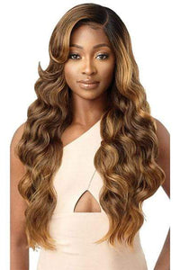 Outre Synthetic Melted Hairline HD Lace Front Wig - ARIES - SoGoodBB.com