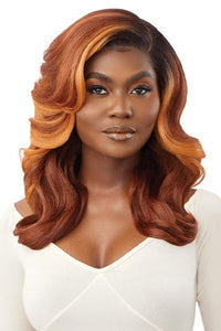 Outre Synthetic Sleeklay Part HD Lace Front Wig - ANTALIA - SoGoodBB.com