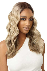 Outre Synthetic Sleeklay Part HD Lace Front Wig - DARIANA - SoGoodBB.com