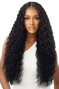 Outre Synthetic Sleeklay Part HD Lace Front Wig - DONATELLA - SoGoodBB.com
