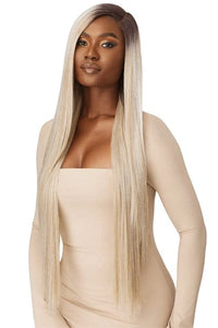 Outre Synthetic Sleeklay Part HD Lace Front Wig - KORAI - SoGoodBB.com