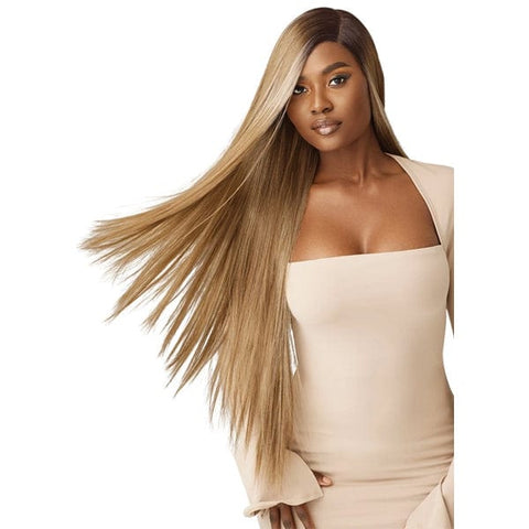 Outre Synthetic Sleeklay Part HD Lace Front Wig - KORAI - SoGoodBB.com