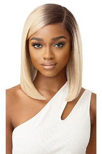 Outre Synthetic Sleeklay Part HD Lace Front Wig - NELLA - SoGoodBB.com