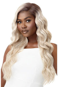 Outre Synthetic Sleeklay Part HD Lace Front Wig - OSIANNA - SoGoodBB.com