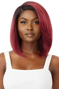 Outre Synthetic Sleeklay Part HD Lace Front Wig - RUDY - SoGoodBB.com