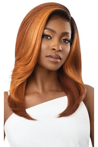 Outre Synthetic Sleeklay Part HD Lace Front Wig - VERNISHA - SoGoodBB.com