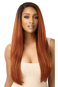 Outre Synthetic Swiss HD Lace Front Wig - ELOWIN - SoGoodBB.com