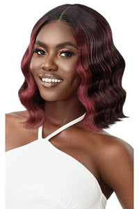 Outre Synthetic Swiss HD Lace Front Wig - LEDINA - SoGoodBB.com
