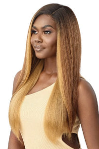 Outre Synthetic Swiss HD Lace Front Wig - NATURAL YAKI 26" - SoGoodBB.com