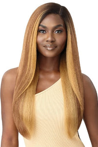 Outre Synthetic Swiss HD Lace Front Wig - NATURAL YAKI 26" - SoGoodBB.com