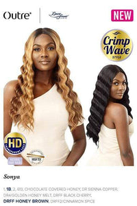Outre Synthetic Swiss HD Lace Front Wig - SONYA - SoGoodBB.com