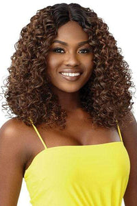 Outre The Daily Wig Synthetic Hair Wet & Wavy Lace Part Wig - DAMARIS - SoGoodBB.com