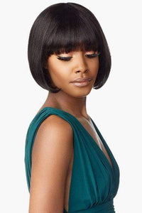 Sensationnel 100% Virgin Human Hair Full Wig - 10A STRAIGHT 9” - SoGoodBB.com